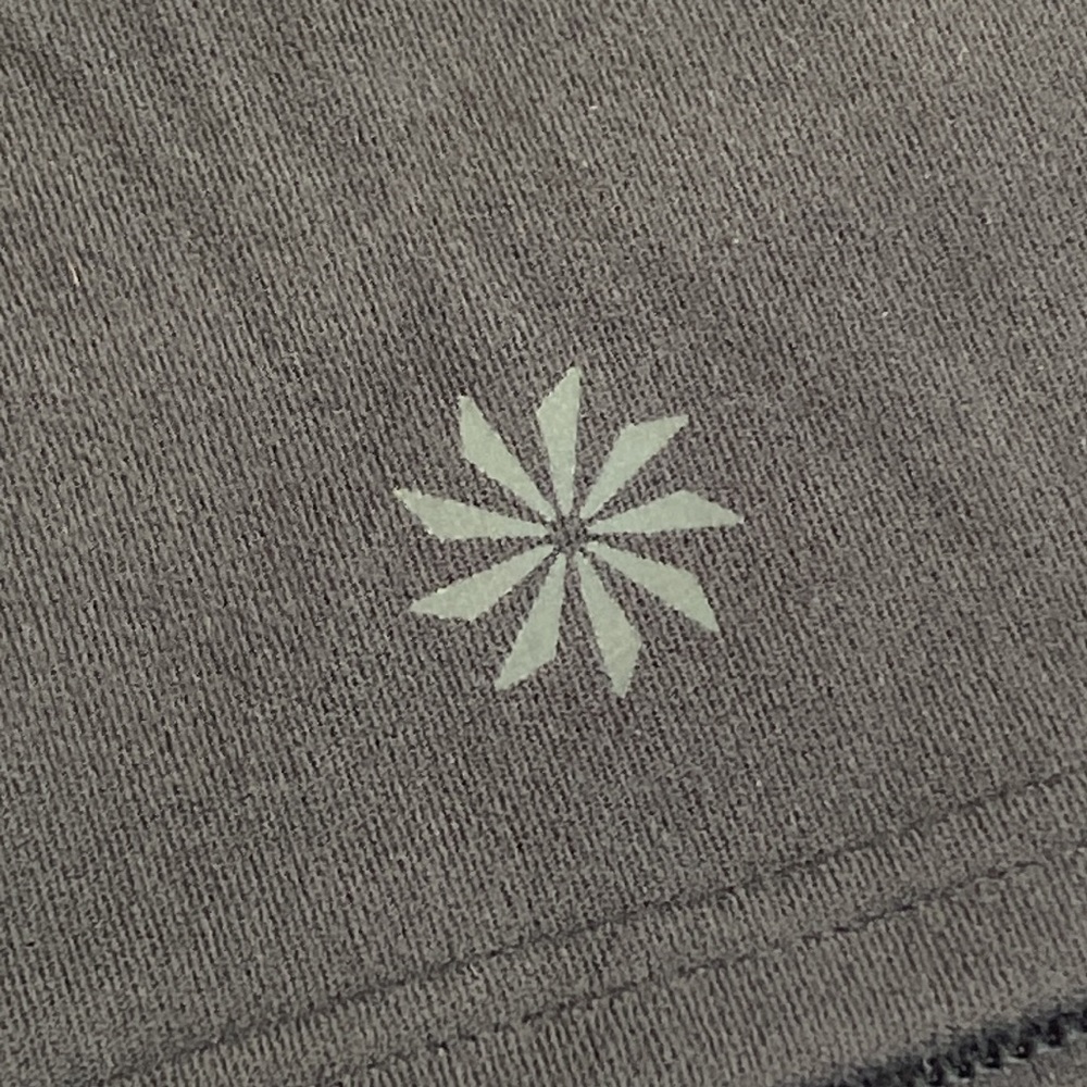 Athleta Flocked Velvet Cropped Top - Picture 6 of 9
